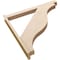 Ekena Millwork 5 1/2-in W x 46-in D x 46-in H Funston Block Rough Cedar Woodgrain TimberThane Outlooker, Primed Tan OUTUR055X46X46FST44RCPR - alternate 4